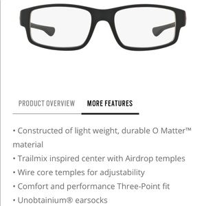 Oakley eyeglass frames. Discontinued frame